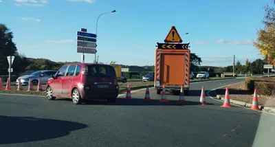 La RN 10 fermée à la circulation à hauteur de Marboué