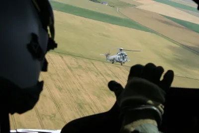 L'Alat revient avec ses hélicos sur l'aérodrome de Chartres