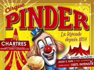 INTENSITÉ VOUS INVITE AU CIRQUE PINDER A CHARTRES !