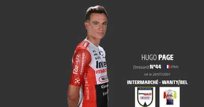 Hugo Page provisoirement 83ème du Tour de France