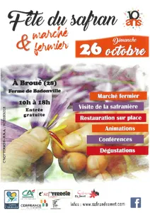 BROUÉ - Fête du safran et marché fermier