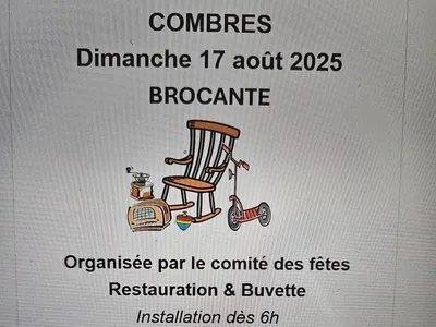 COMBRES - Brocante du comité des fêtes
