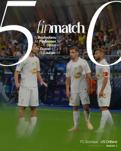 FOOTBALL – Lourde défaite d'Orléans (N), ouverture de la saison de...