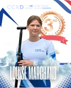 Le bronze pour une jeune du Club Canoë Kayak Dunois