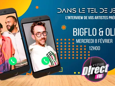 Big Flo et Oli seront les invités de Jérémy KA sur D!RECT FM