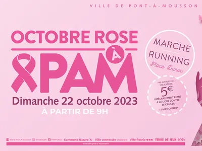 Octobre Rose : Pont-à-Mousson se bouge le 22 octobre