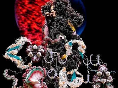 La chanteuse BJORK présente au Festival de Cannes