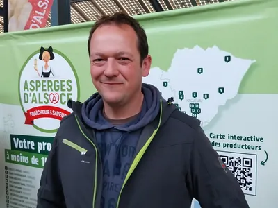 C'est la saison des asperges d'Alsace !