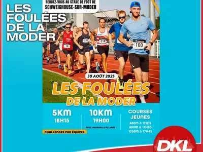 DKL Liberté vous offre vos dossards pour les Foulées de la Moder !