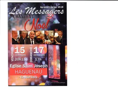 Les MESSAGERS concerts de Noël