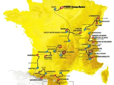 Tour de France 2026 : Un tracé officialisé, cap sur l’Alsace le 18...