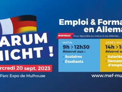 Le salon Warum Nicht à Mulhouse ce mercredi 20 septembre 2023