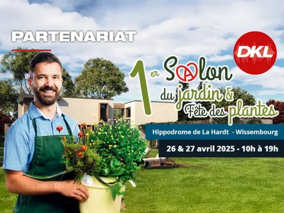 DKL partenaire de la première édition du Salon du Jardin et fête...