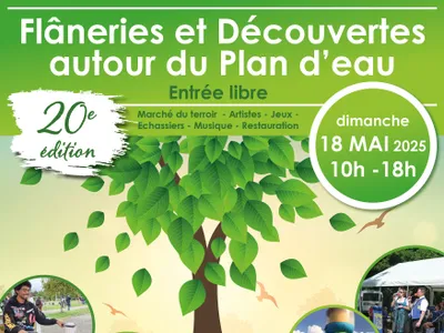 Flâneries et Découvertes autour du Plan d’eau – 20é édition