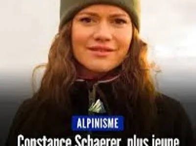 Constance Schaerer, alsacienne & la plus jeune française à avoir...