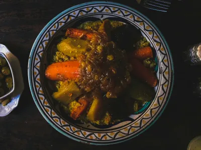 Couscous à l'agneau