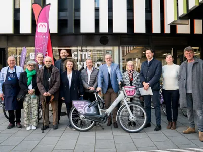m2A DÉPLOIE UN NOUVEAU RÉSEAU DE STATIONS DE VÉLOS EN LIBRE-SERVICE...