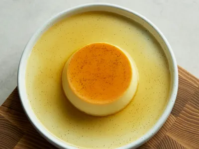 Crème aux œufs renversée