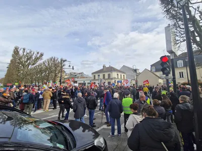 Dans l'Oise, les manifestants étaient au rendez-vous jeudi 23 mars
