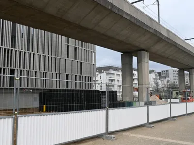 Les alentours du futur hôtel de police prennent forme à Torcy 