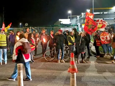 L'entrepôt Amazon de Brétigny-sur-Orge occupé dans la nuit de...