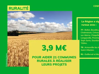 Trois communes yvelinoises ont signé un contrat rural avec la Région
