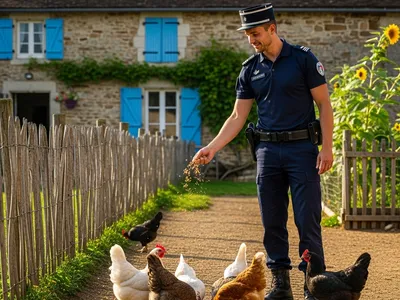 Les poules de Yaël Braun-Pivet sont-elles nourries par des CRS ? 
