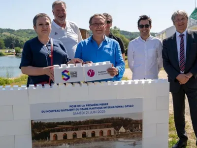 Le stade nautique international de Grand Paris Seine et et Oise...