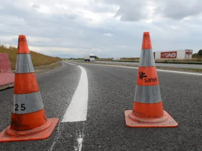 Un fourgon de la Sanef percuté sur l'A16 dans l'Oise