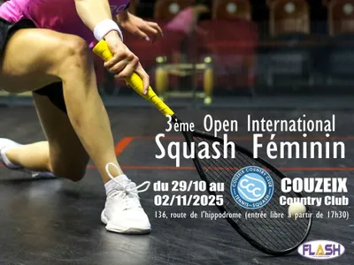 Le squash international féminin s’installe à Couzeix