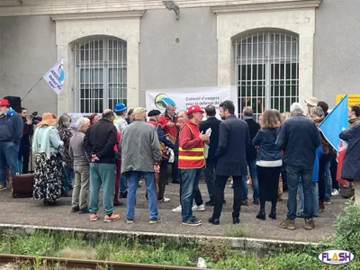 Mobilisation pour la réouverture de la ligne Angoulême-Limoges