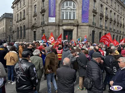 Mobilisation pour la sécurité sociale et les retraites à Limoges
