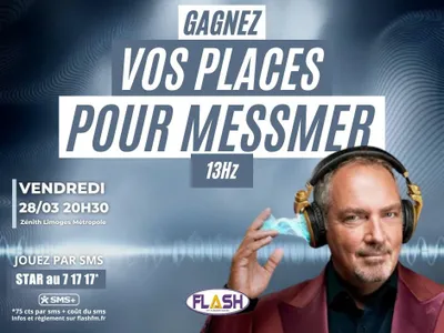 Gagnez vos places pour le spectacle de Messmer