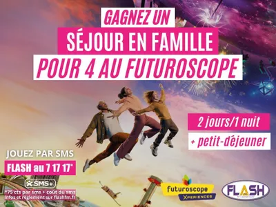 Gagnez votre séjour en famille pour 4 personnes au Futuroscope !