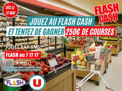 LE FLASH CA$H : Notre nouveau jeu pour gagnez 250 € de course !