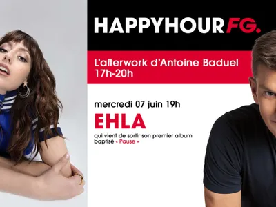 Ehla invitée de l'Happy Hour FG ce soir !