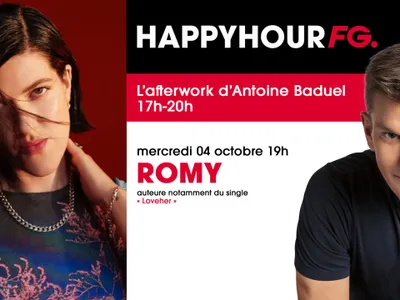 Romy, talent montant de la scène anglaise, invitée d'Antoine Baduel...
