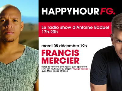 Francis Mercier, invité star de l'Happy Hour FG ce soir !