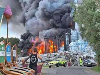 Incendie à Tomorrwland, la mainstage dévastée