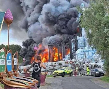 Incendie à Tomorrwland, la mainstage dévastée