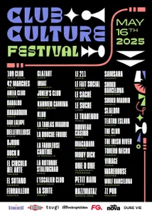 Club Culture Festival le 16 mai