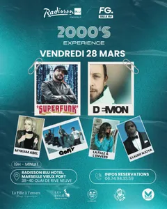 Soirée Experience 2000 au Radisson Blu Marseille le 28 mars