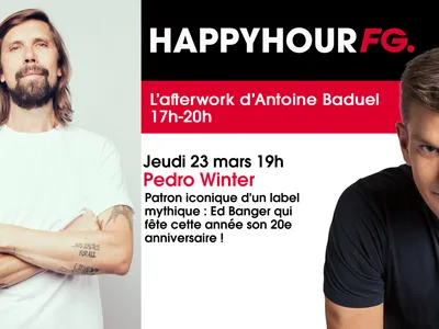 Pedro Winter invité star de l'Happy Hour !