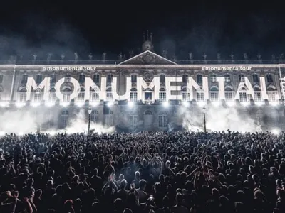 Michael Canitrot installe son Monumental Tour à Chambord