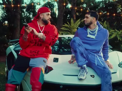 Maluma et Anuel AA révèlent leur duo "Diablo, Qué Chimba"