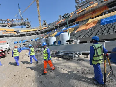 Coupe du monde : "Au Qatar, 95% de la main-d’œuvre est étrangère"