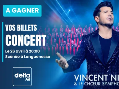 Delta FM vous invite au concert de Vincent Niclo