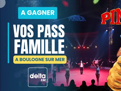 Le cirque Pinder arrive à Boulogne sur mer, en partenariat avec...
