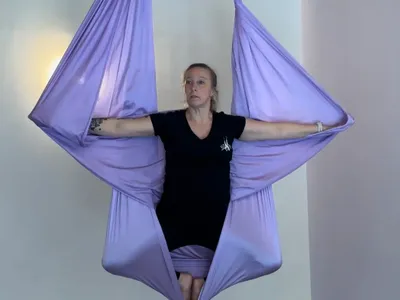 Du yoga aérien à Sarrebourg
