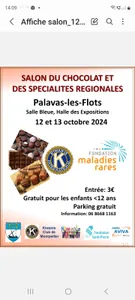 Salon du chocolat et des gourmandises régionales 